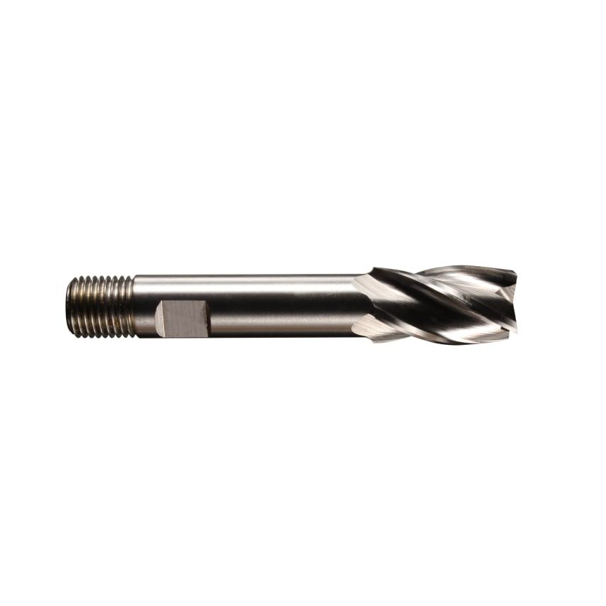 12.0X12 HSCo Multi Flute Screw Shank ISO Short Series End Mill (DIN 844)