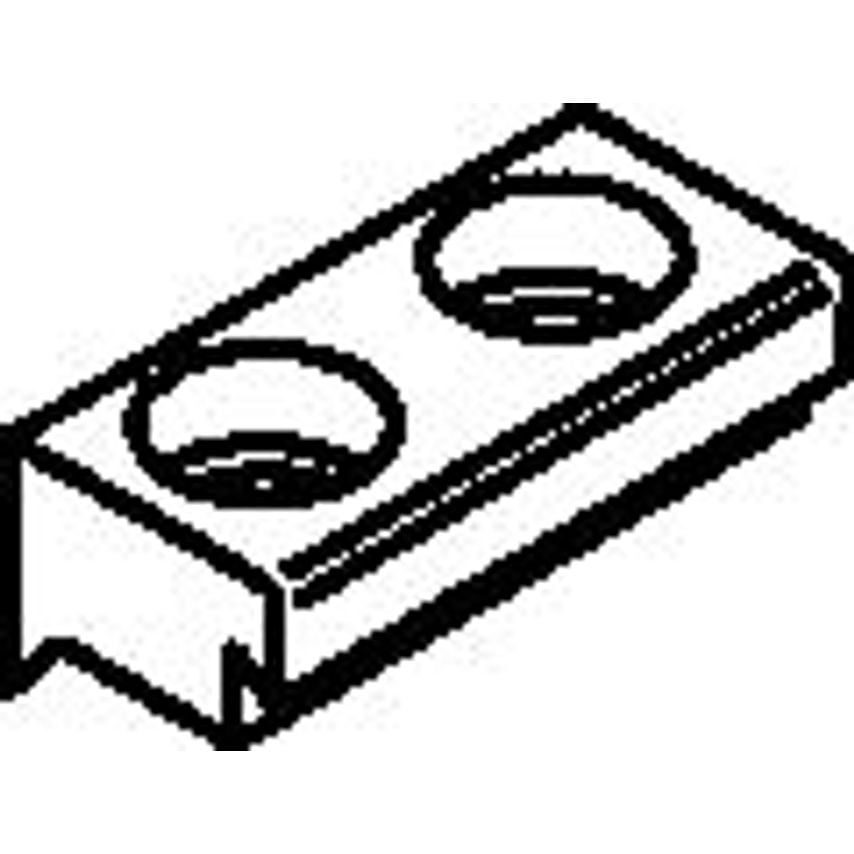 12148094600 Wedge-R/L Lt-groove Holder 22501107/8