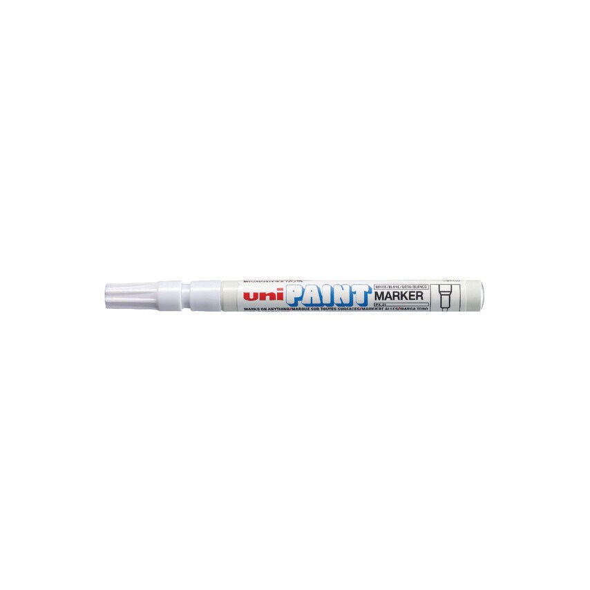 124503000 Unipaint Marker PX21 White (Pack-12)