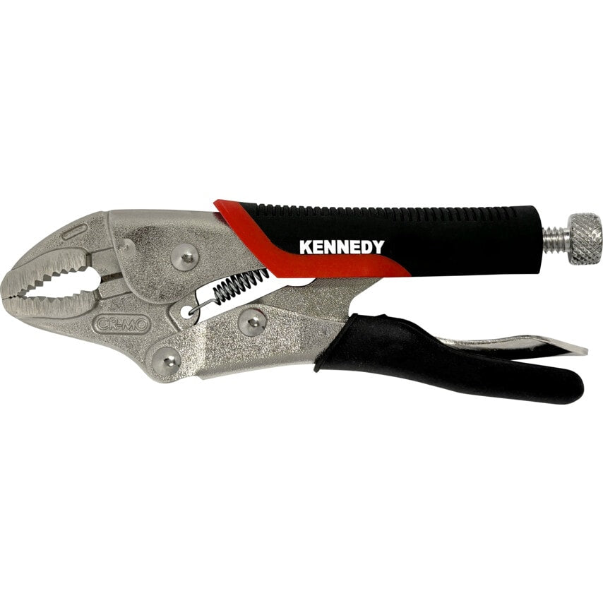 125mm/5" Curved Jaw Bi-Material Handle Grip Wrench