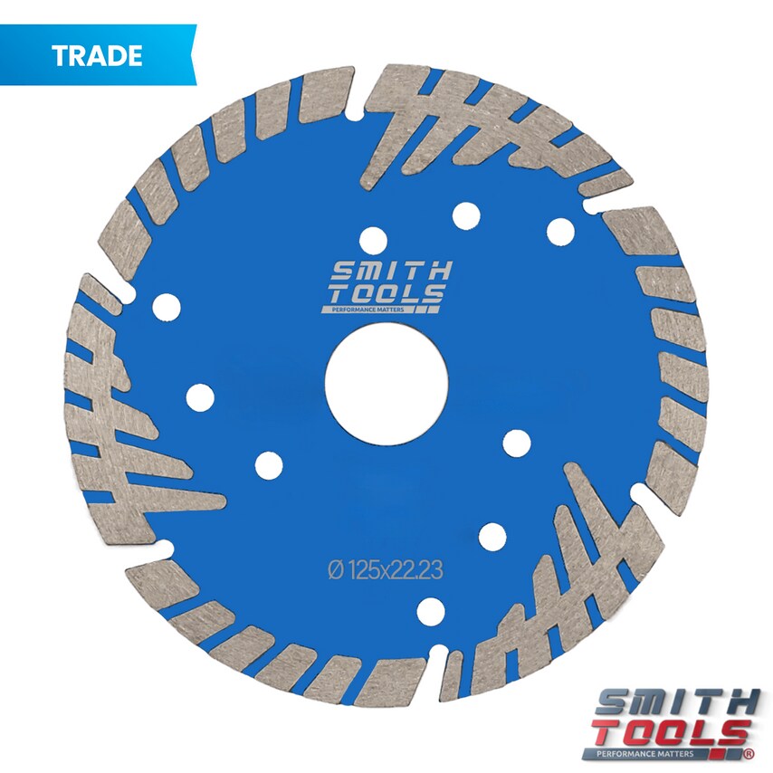 125mm Trade Cyclone Turbo Diamond Blade for Harder Stones