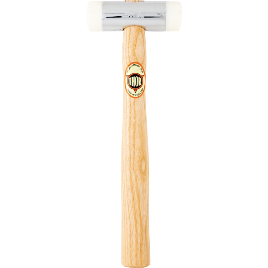 12-710N 32mm Nylon Hammer with Wood Handle
