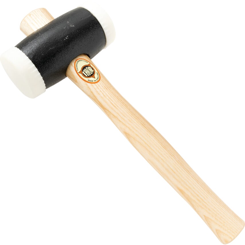 12-720N 63mm Nylon Hammer with Wood Handle