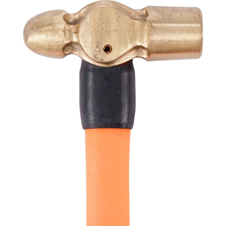 1/2LB Spark Resistant Ball Pein Hammer Al-Br