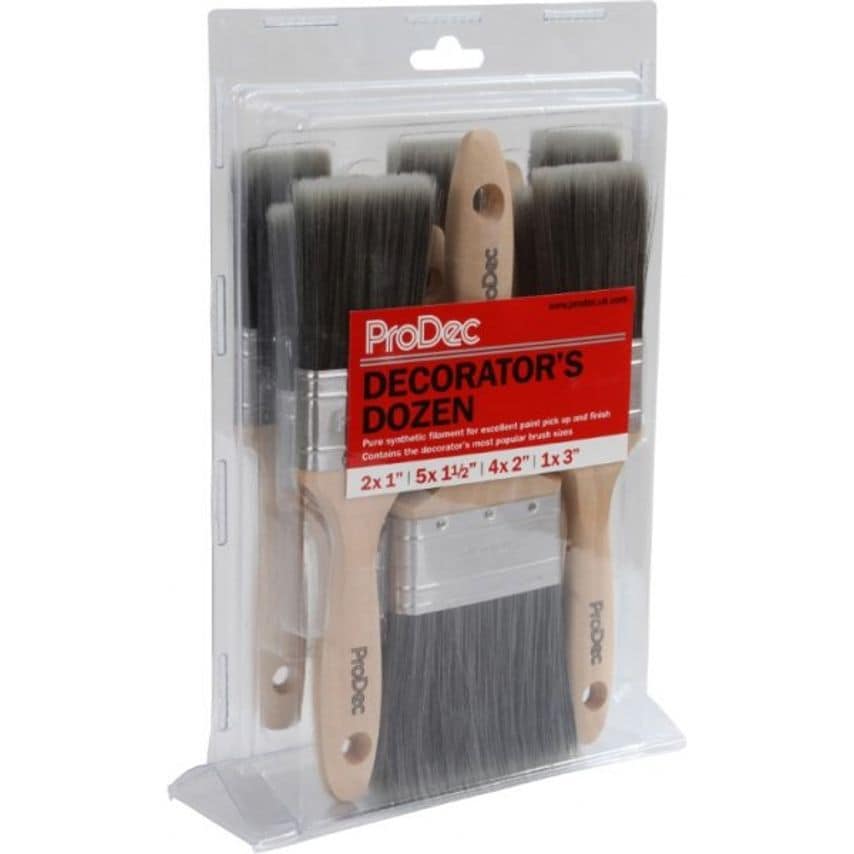 12Pc Prodec Painters Dozen  Brush Set