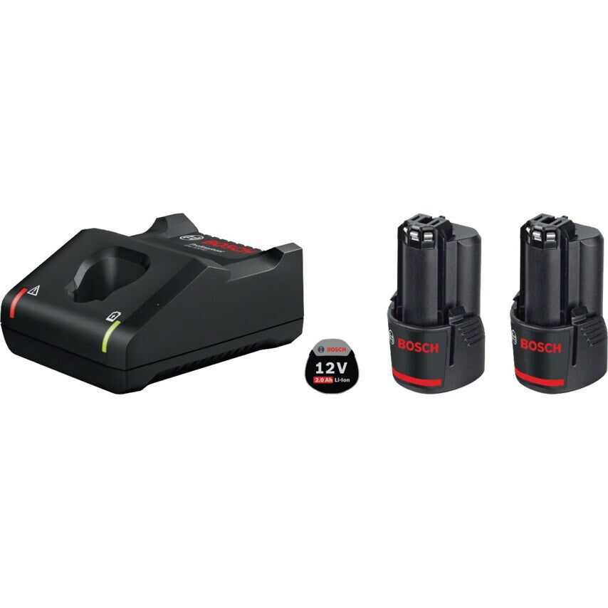 12V Coolpack Starter Set GAL 12V-40 Charger + 2X 2.0AH Li-ion Batteries