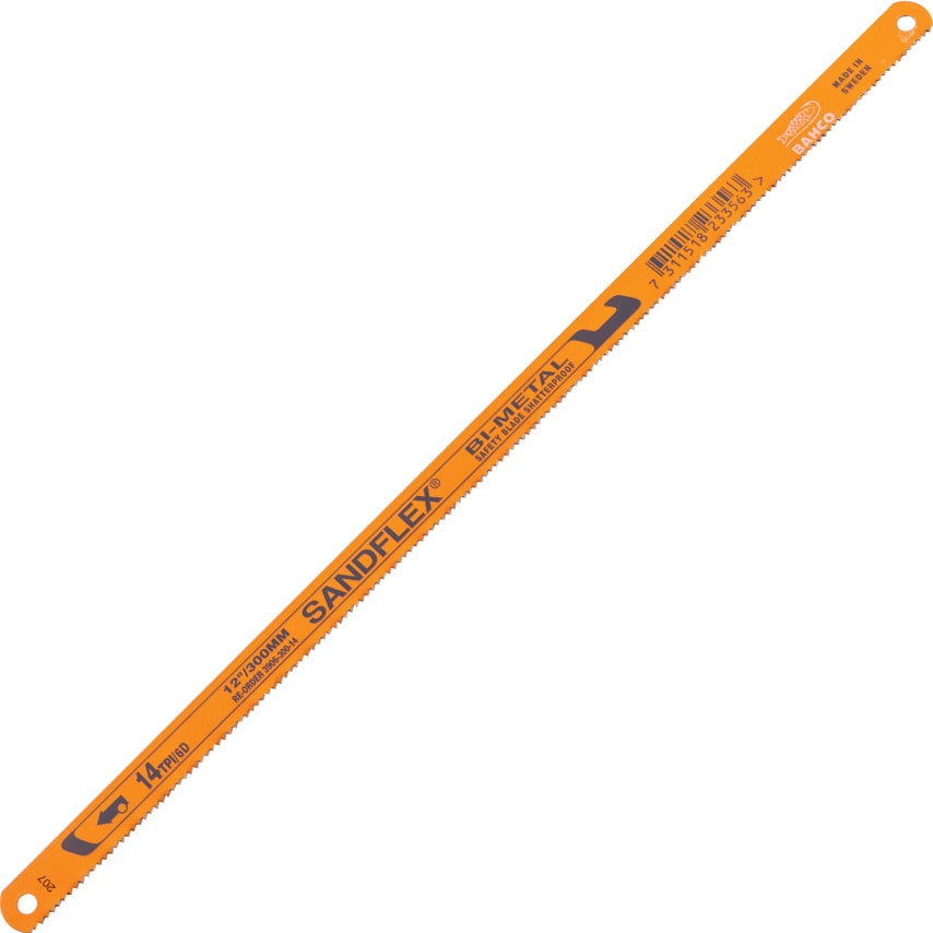 12"X1/2"X14tpi Type 3906 Hacksaw Blades