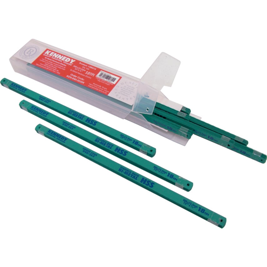 12"X1/2"X18tpi Bi-Metal Hacksaw Blades