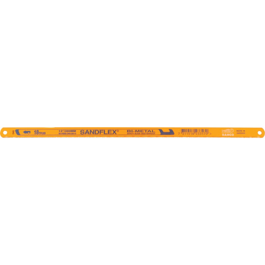 12"X1/2"X18tpi Type 3906 Hacksaw Blades