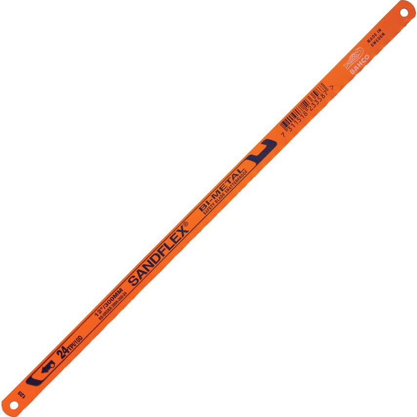 12"X1/2"X24tpi Type 3906 Hacksaw Blades