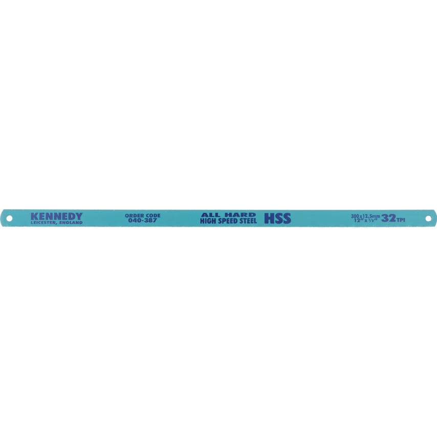 12"X1/2"X32tpi HSS All Hard Hacksaw Blades