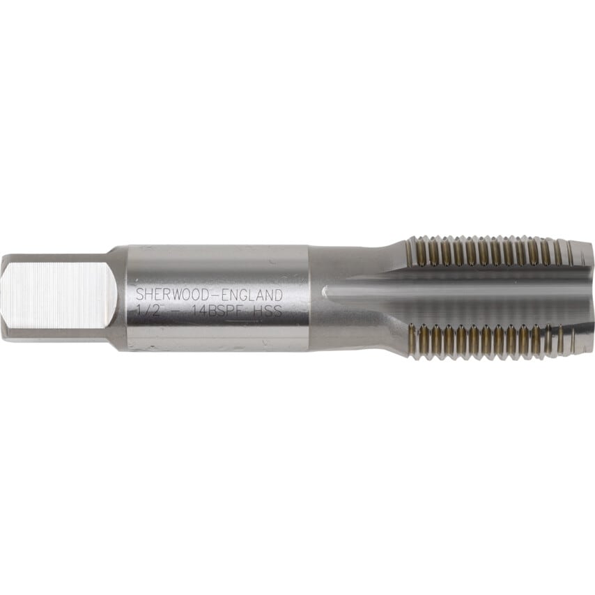 1/2"X14 BSPF HSSGT Straight Flute Second Tap