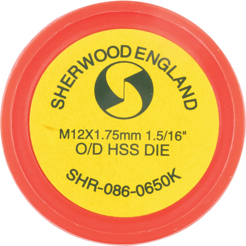 12X1.75MMX1.5/16" O/D HSS Die