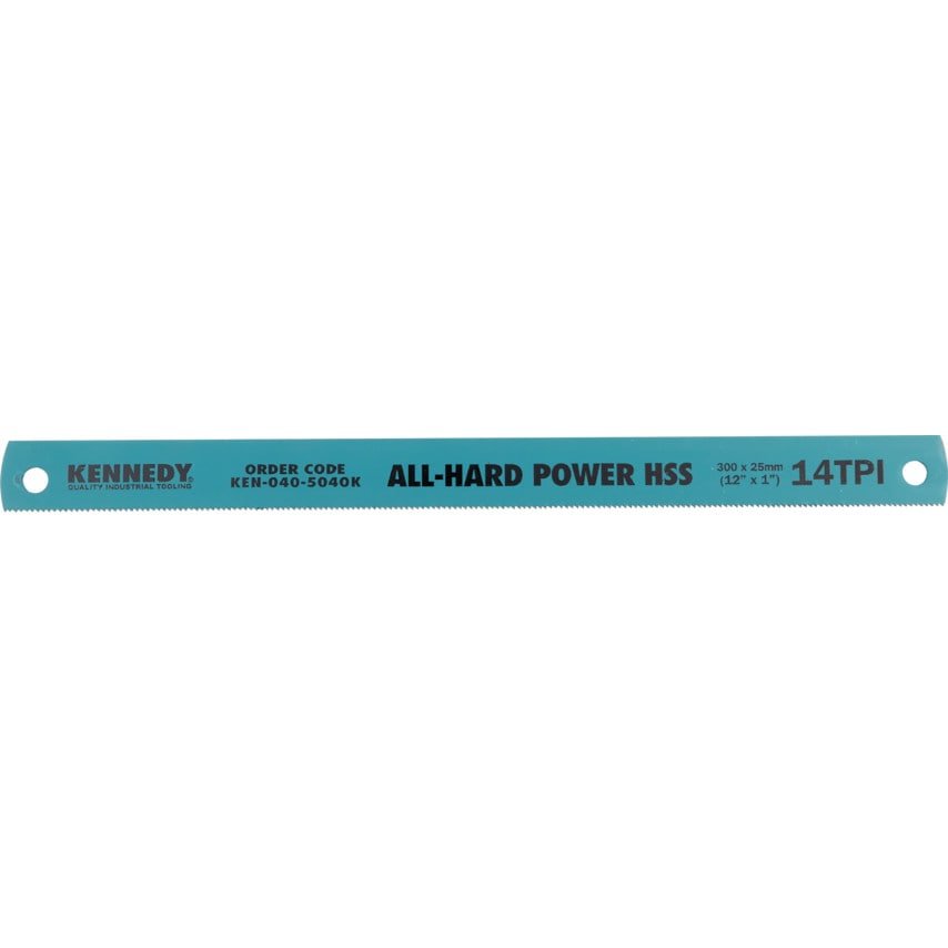 12"X1"X14tpi HSS All Hard Hacksaw Blades