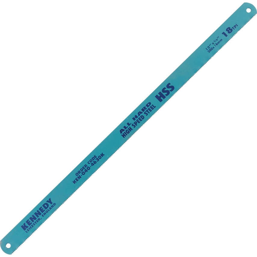 12"X5/8"X18tpi HSS All Hard Hacksaw Blades