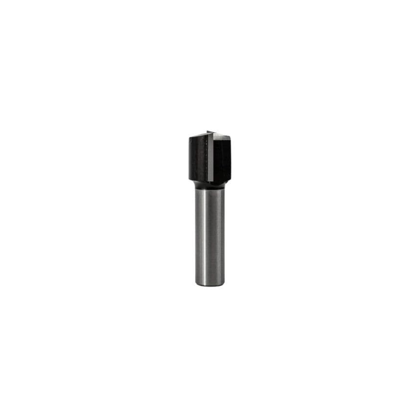 1/2" 20 x 20mm Two Flute Cutter Z=2+1 Plunge Cut