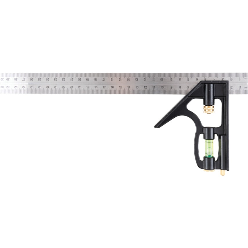 12" Diecast Combination Square & Rule