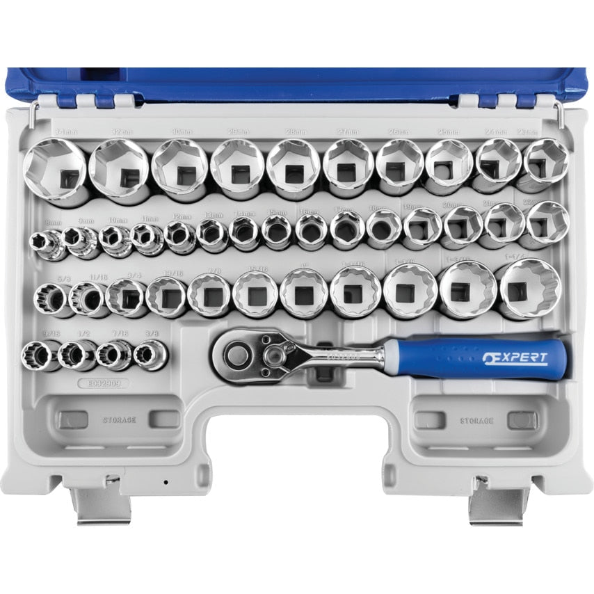 1/2" Drive Socket Set 55P C - E032909