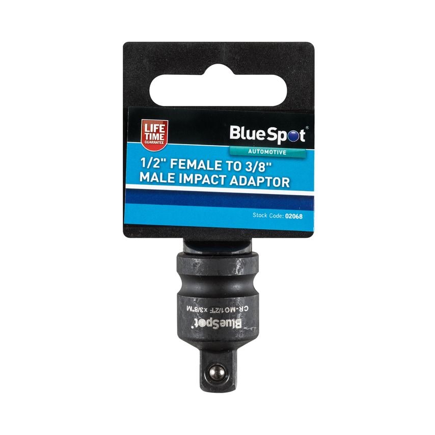 1/2" Female To 3/8" Male Impact Adaptor