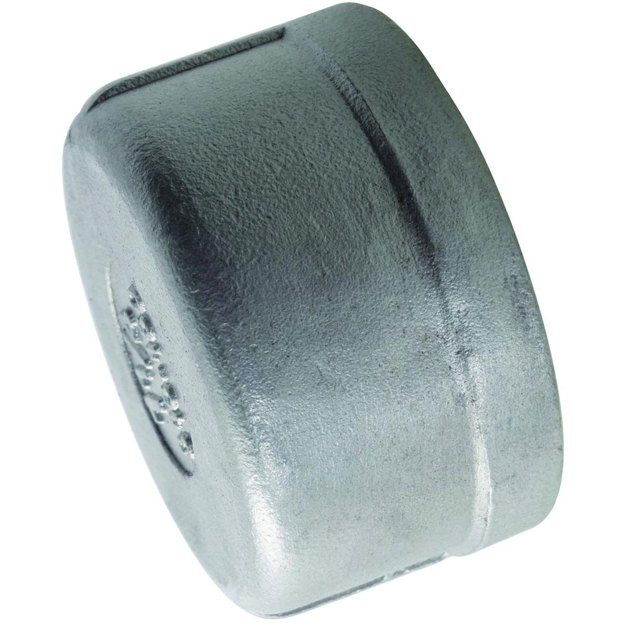 1/2 NPT F Round Cap 3K 316/L - 1012-0320