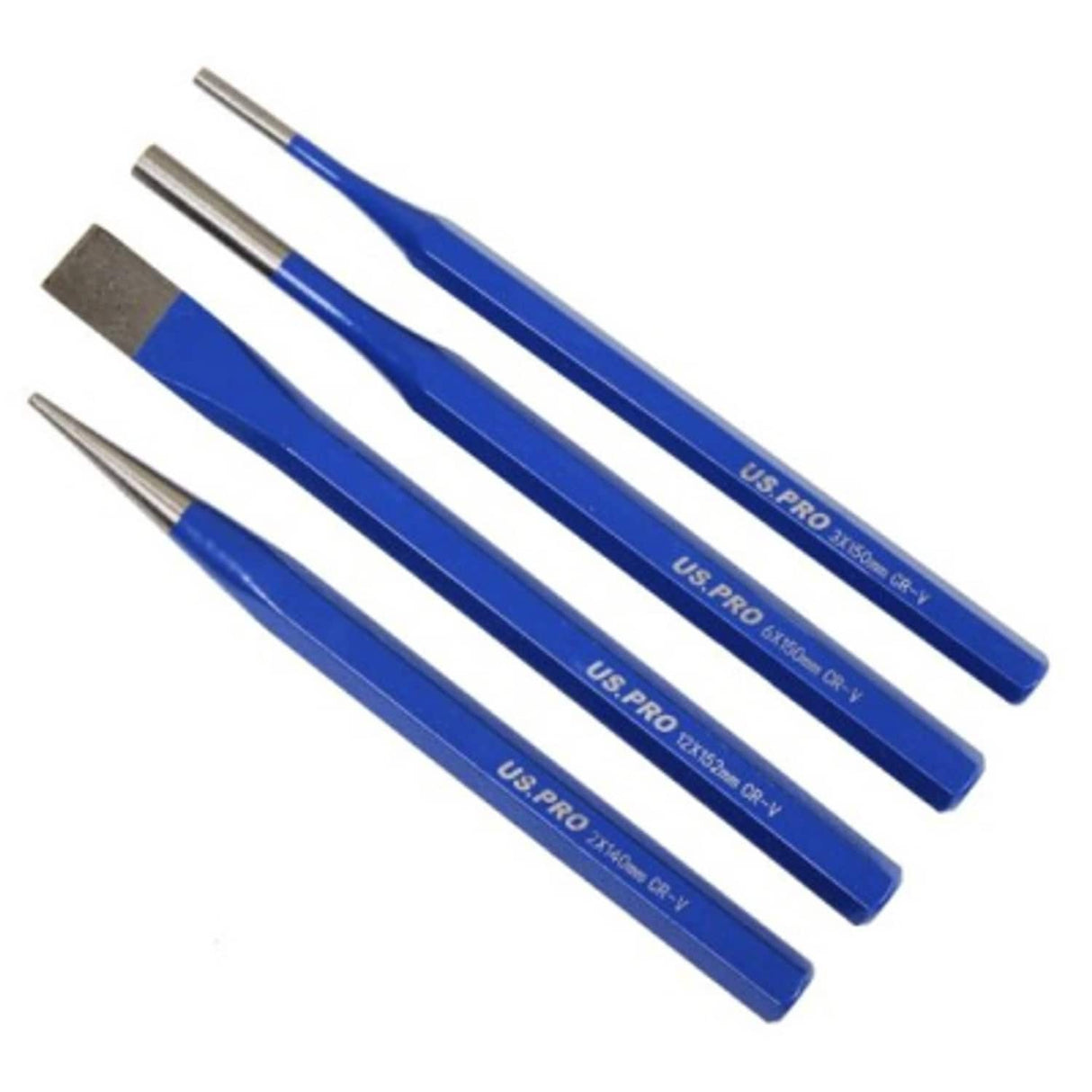 12 Piece Punch and Chisel Set