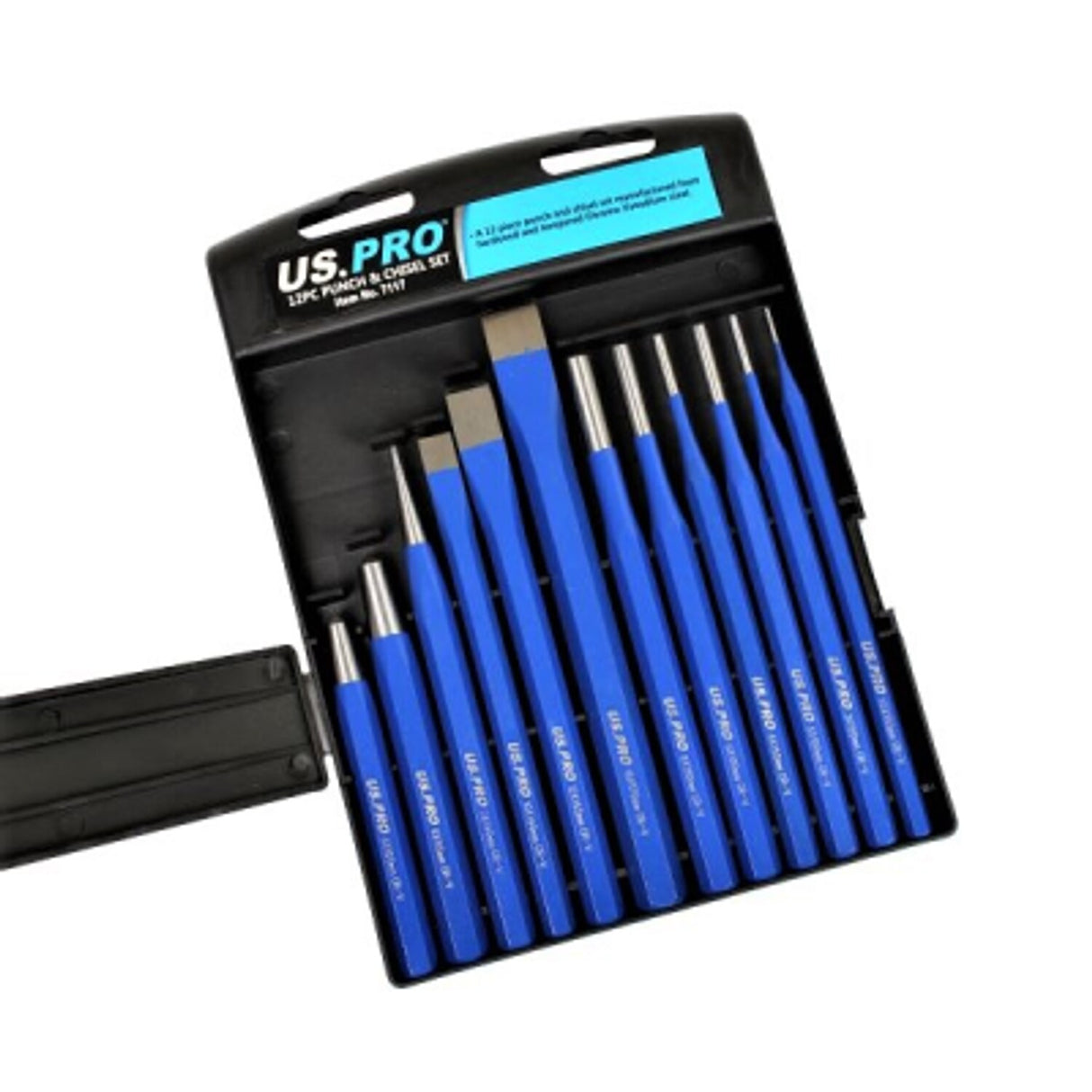 12 Piece Punch and Chisel Set