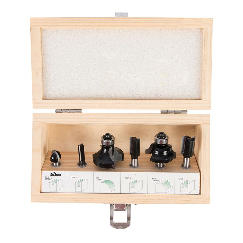 1/2" Router Kit 6 Piece