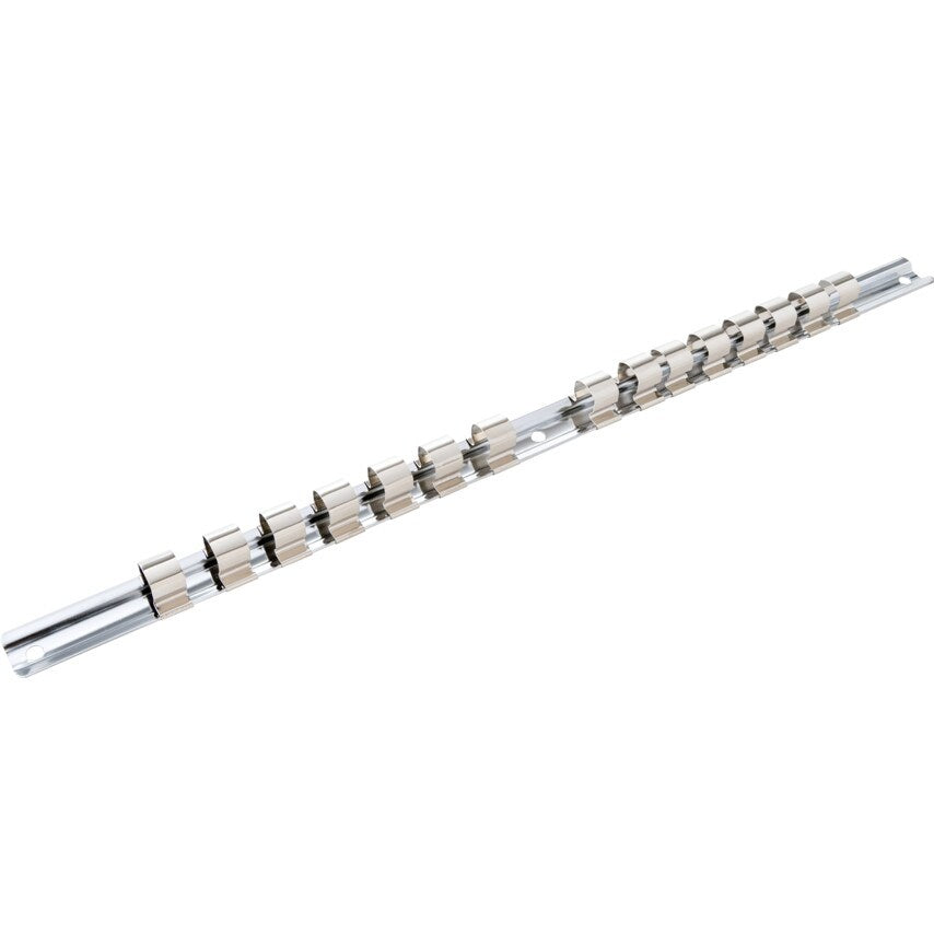1/2" S/D Socket Rack C/W15 Spring Clips