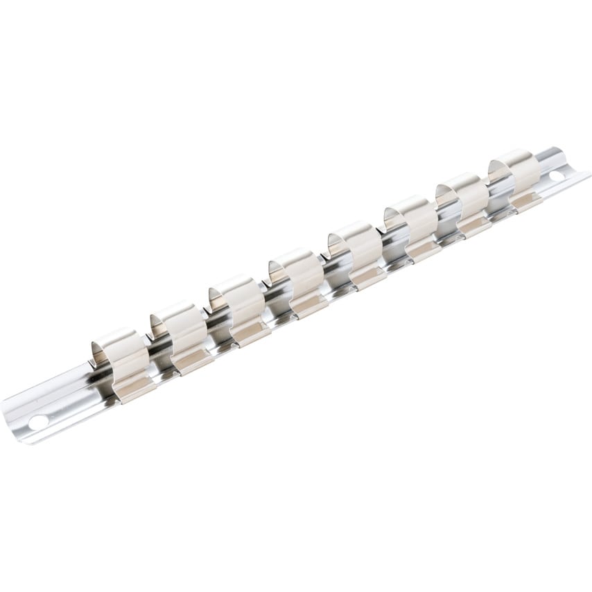 1/2" S/D Socket Rack comes with 8 Spring Clips