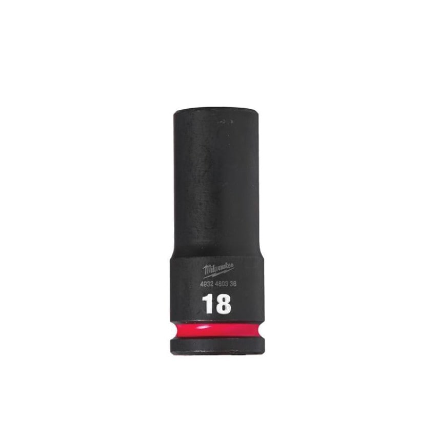 1/2" Sq Drive Shockwave Impact Socket 18mm Deep-Ii