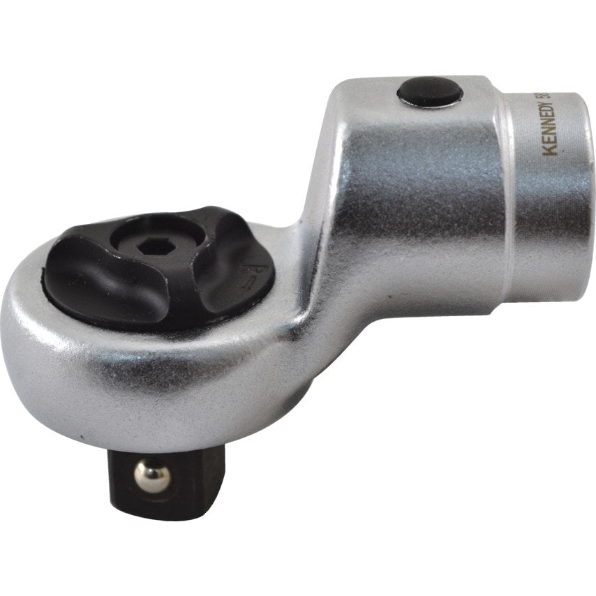 1/2" Square DR Push-through Type Head 16mm Bore