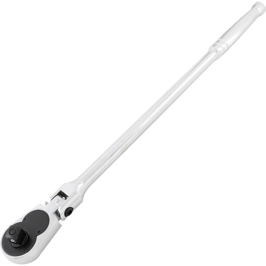 1/2" Square Drive Flex Head Ratchet - Steel Handle