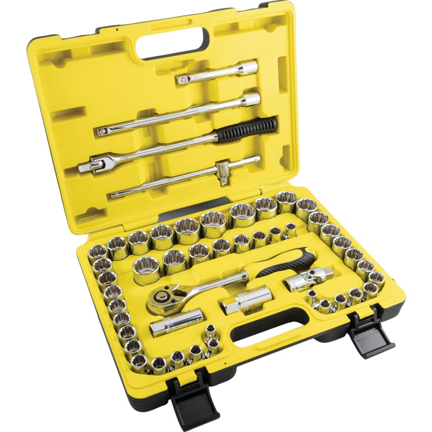 1/2" Square Drive Metric & AF & Whit Master 50 PC Set