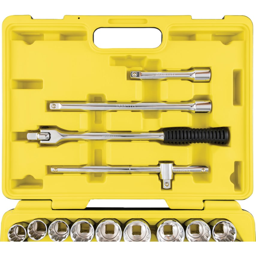 1/2" Square Drive Metric & AF & Whit Master 50 PC Set