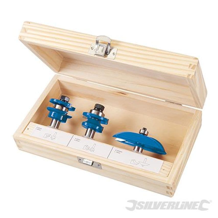 1/2" TCT Panel Door Bit Set 3 Piece 1/2"