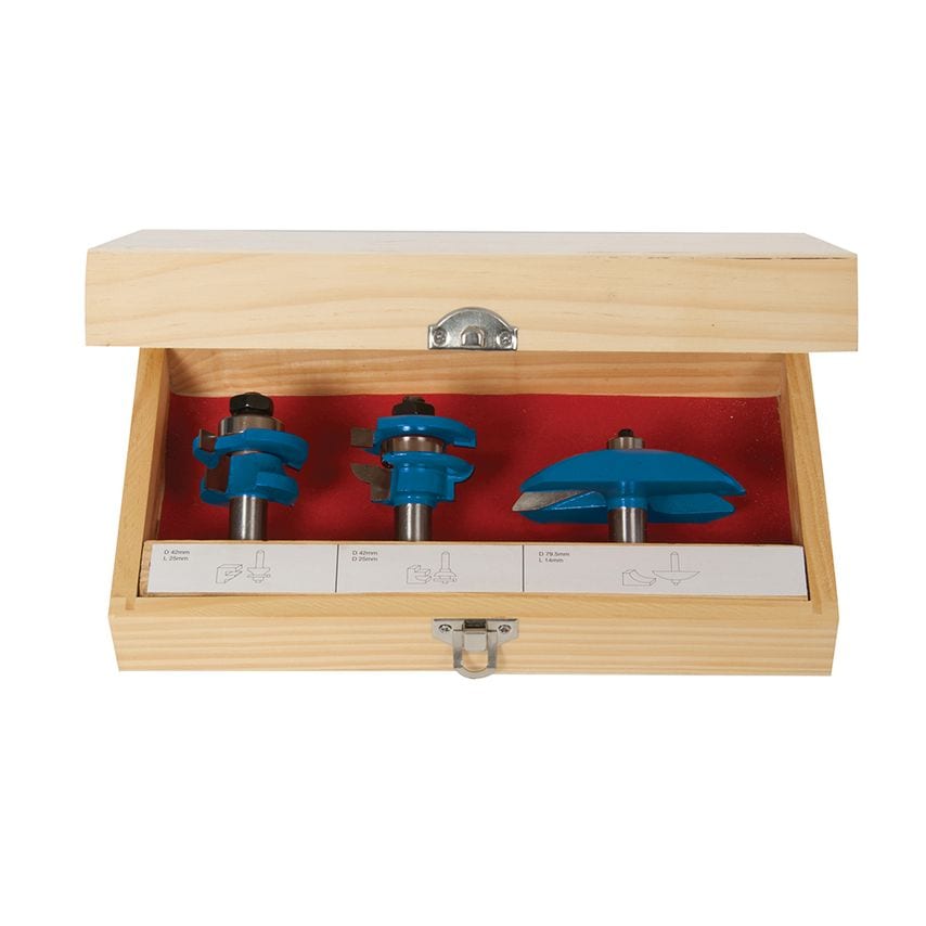 1/2" TCT Panel Door Bit Set 3 Piece 1/2"
