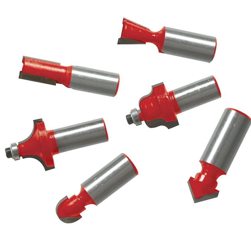 1/2" TCT Router Bit Set 12 Piece 1/2"