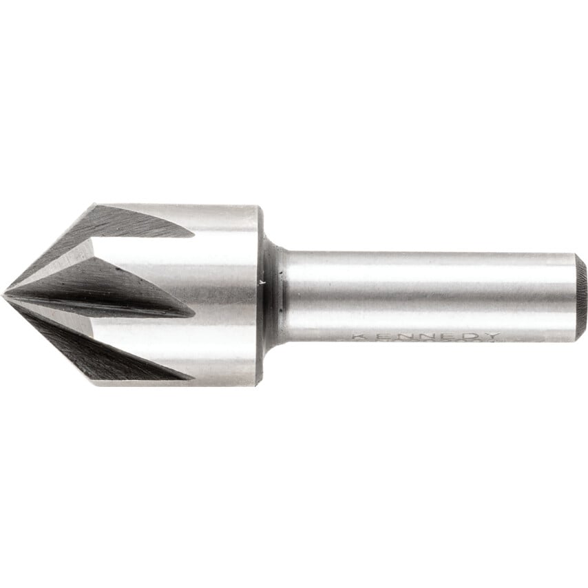 1/2" X 90DEG Multi Flute H/D S/S Countersink