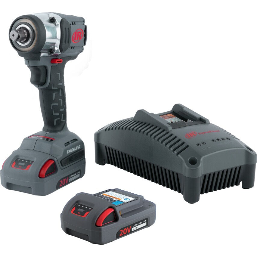 1/2in 20V Cordless Impact Wrench Kit with Battery and Charger - ING2703170D