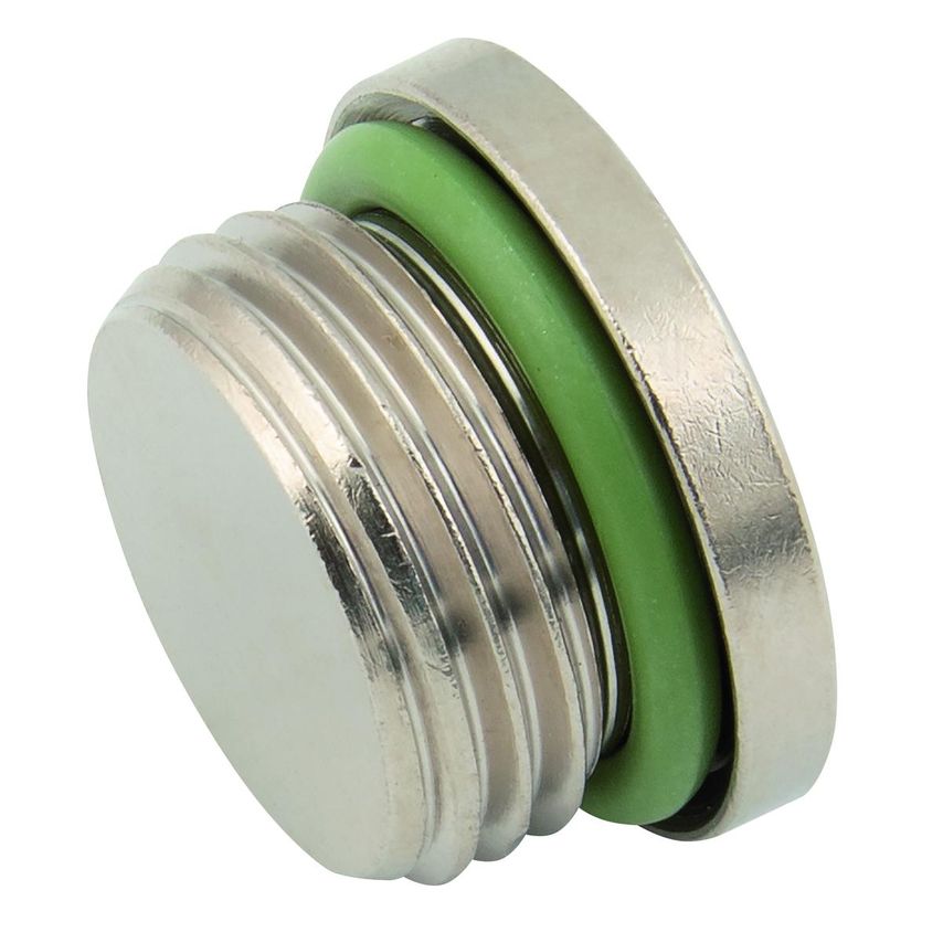 1/2in BSPP Male Blanking Plug - ZV-21FKM
