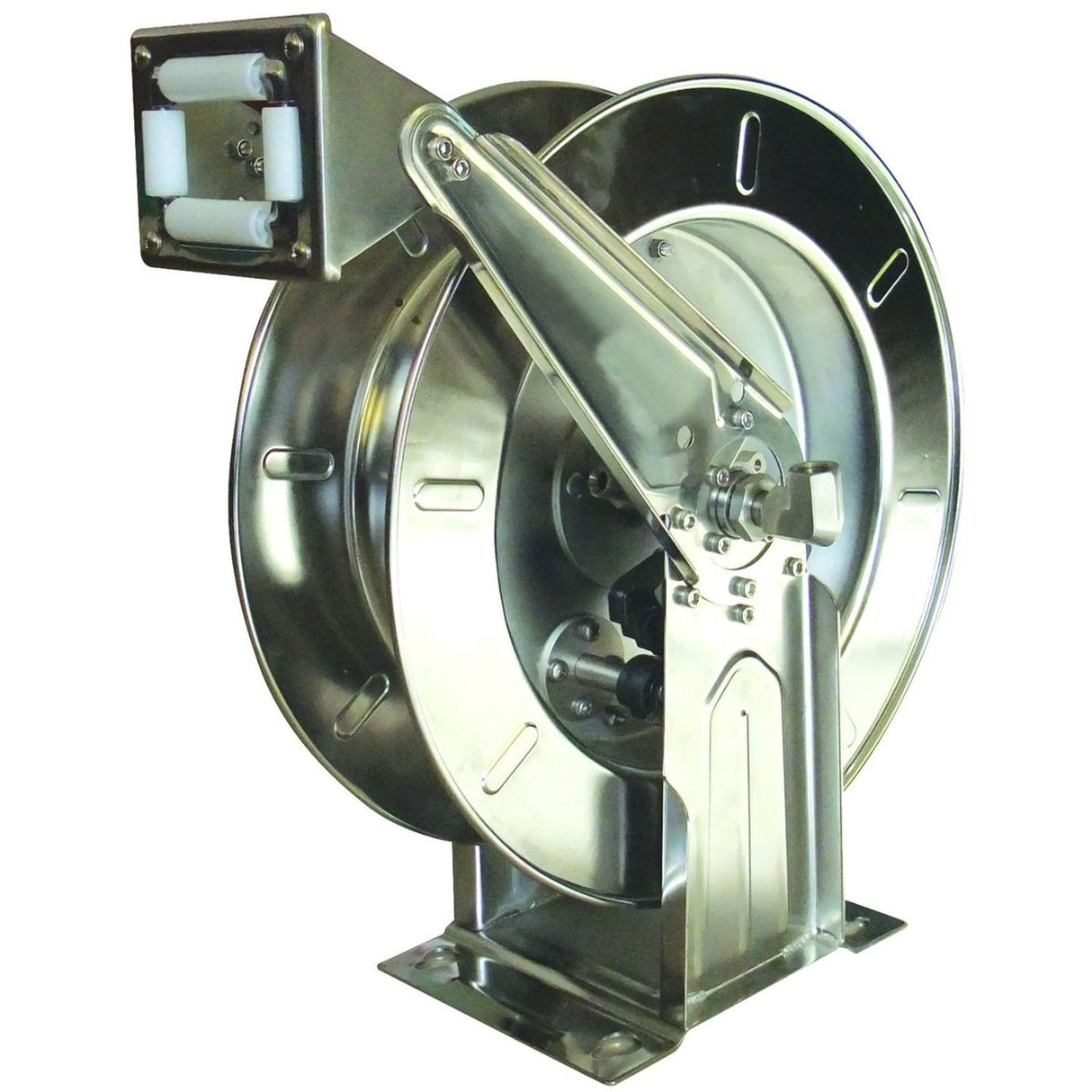 1/2in BSP Outlet Stainless Steel Bare Hose Reel - SSHR-15N-12