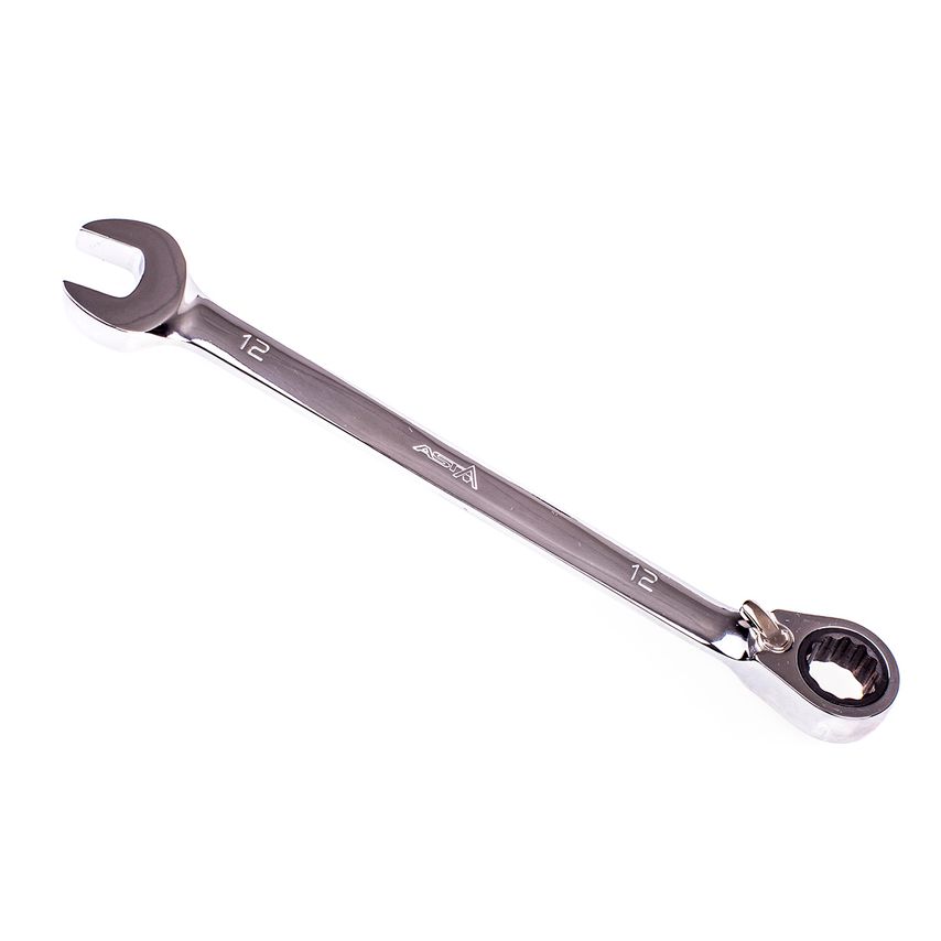 12mm Ratchet Combination Spanner Reversible Metric 72 Teeth 15 Offset