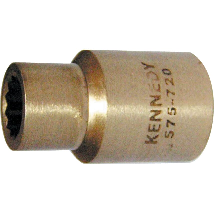 12mm Spark Resistant Socket 1/2" Square DR Al-Br
