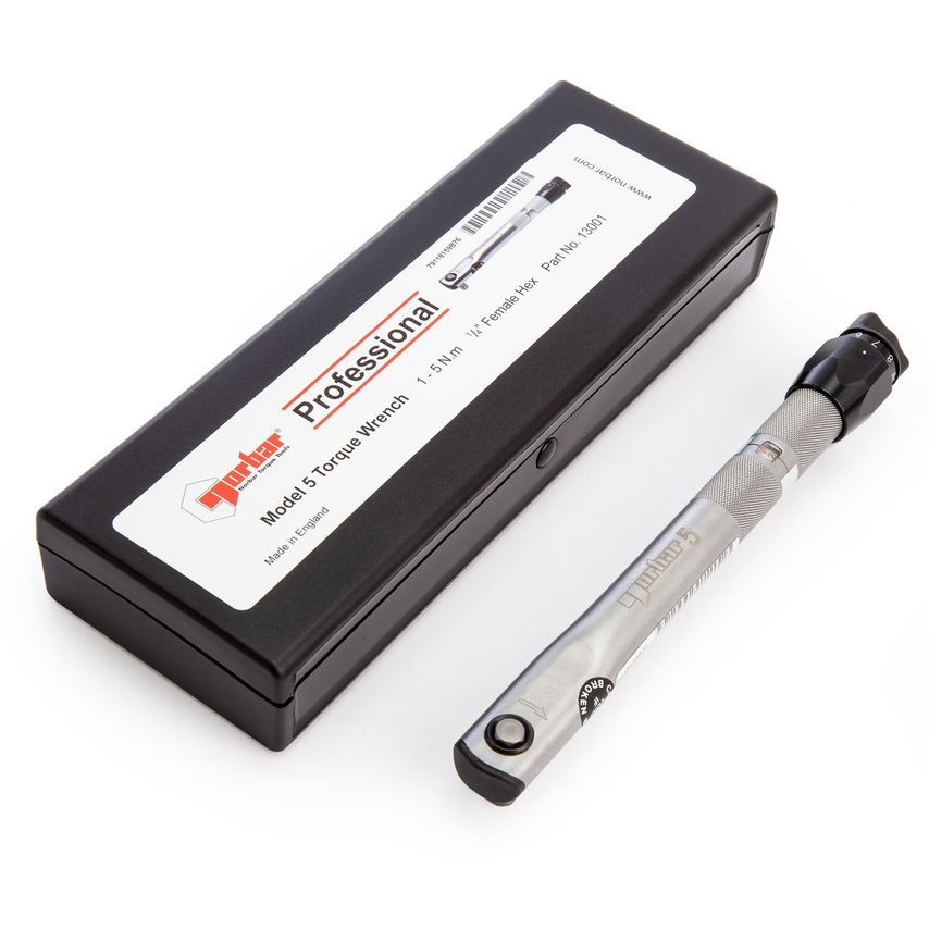 13001 Model 5 Female Torque Wrench 1/4" Hex 1 - 5 Nm