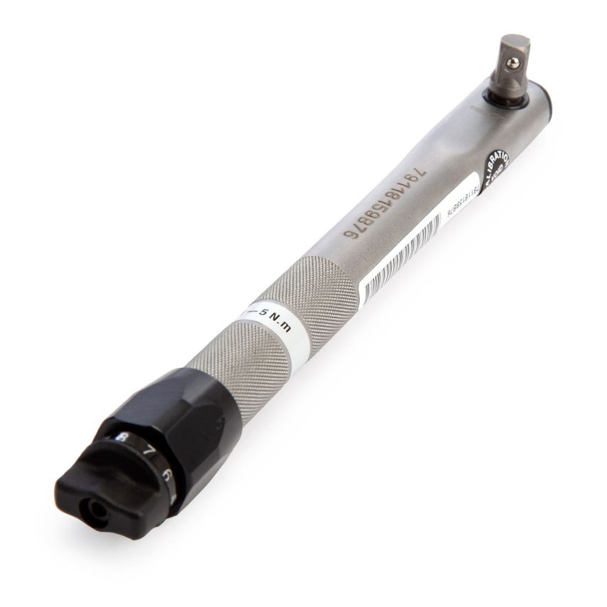 13001 Model 5 Female Torque Wrench 1/4" Hex 1 - 5 Nm