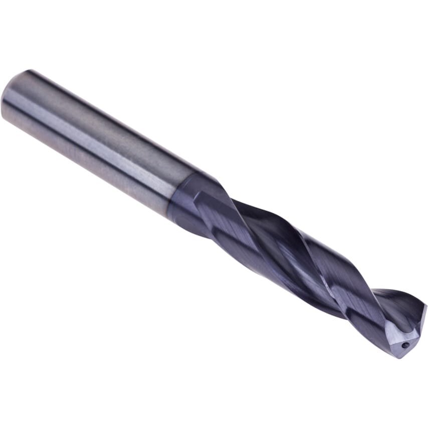 13.00 mm Long Series SC TiAlN Stepped Shank Coolant Feed 5xD Drill