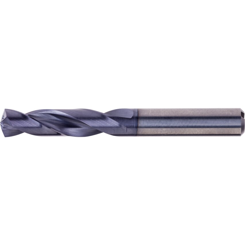 13.00 mm Long Series SC TiAlN Stepped Shank Coolant Feed 5xD Drill