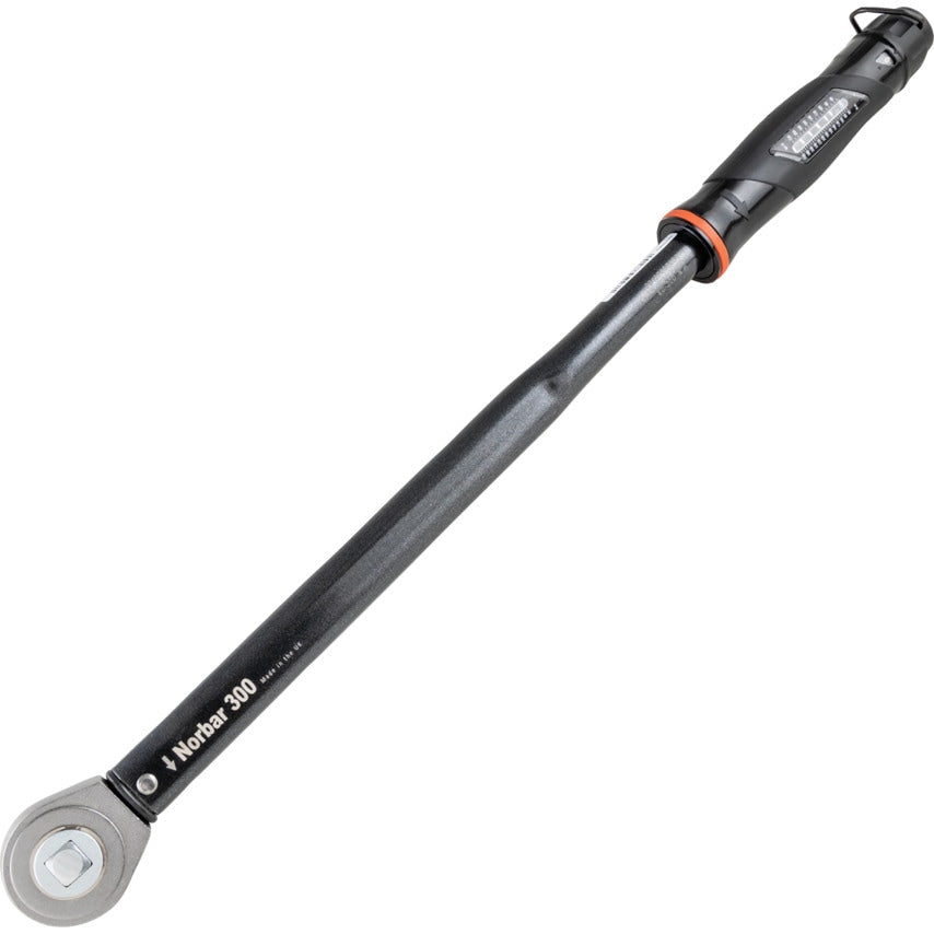 130105 - NorTorque 300 Torque Wrench, Dual Scale, Push Through Ratchet, 1/2in Drive - 60-300Nm