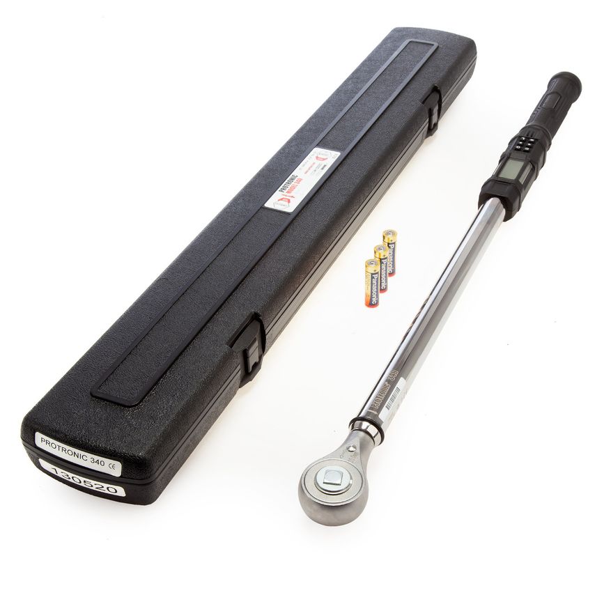 130520 ProTronic 340 Torque Wrench 1/2" Drive 17 - 340 Nm