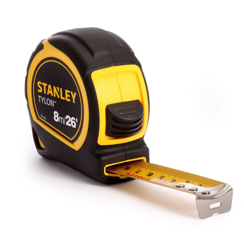1-30-656 Metric/Imperial Tylon Pocket Tape Measure 8m
